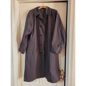 Uniqlo U Oversized Single Breasted Coat, FW24, Dark Gray, XS Extra Small